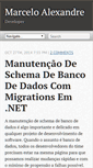 Mobile Screenshot of marcelobalexandre.com
